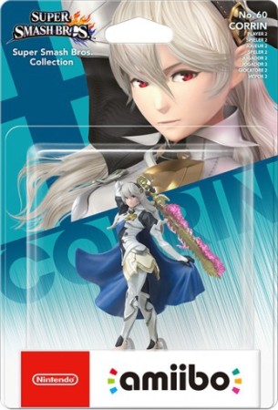 Amiibo Super Smash Bros N°60 - Corrin Joueur 2 en boîte - Wii U
