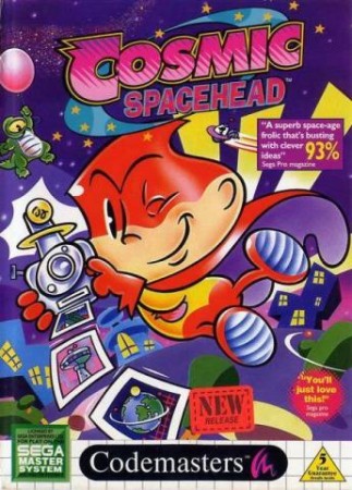 Cosmic Spacehead en boîte - Master System