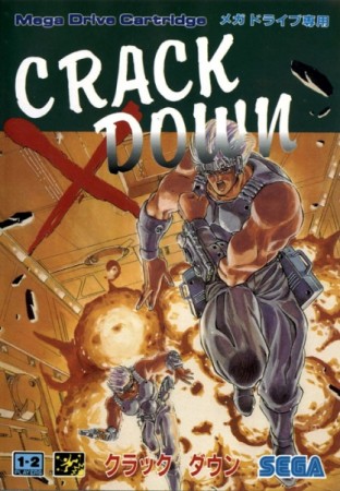 Crack Down (import japonais) en boîte - Megadrive