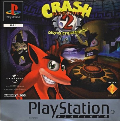 Crash Bandicoot 2 Platinum - Playstation One