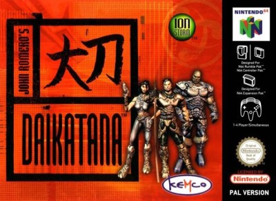 Daikatana en boîte - Nintendo 64