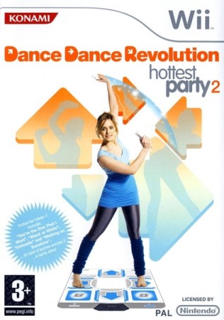 Dance Dance Revolution Hottest Party 2 avec tapis de danse - Wii