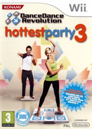 Dance Dance Revolution : Hottest Party 3 sans tapis - Wii