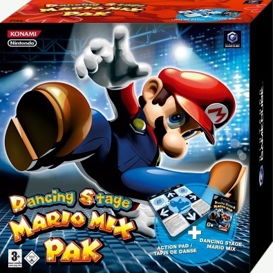 Dancing Stage Mario Mix Pak en boîte  - GameCube