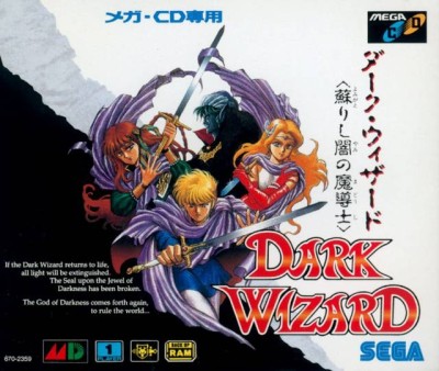Dark Wizard (import japonais) - Mega CD