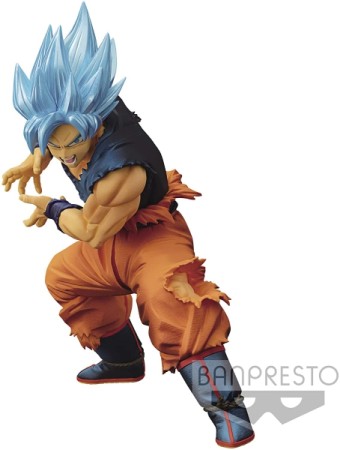Figurine Son Goku Super Saiyan God Blue - Dragon Ball Super Maximatic Ver.2 - Figurine