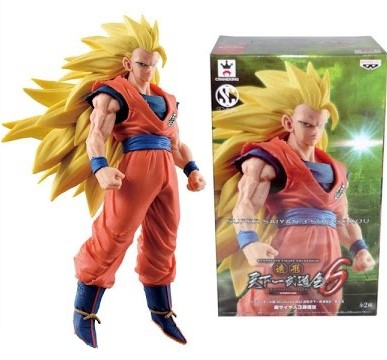 Figurine Son Goku Super Saiyan 3 - Dragon Ball Z Scultures Big Budokai 6 Vol 5 - Figurine