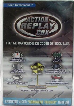 Action Replay CDX en boîte  - Dreamcast