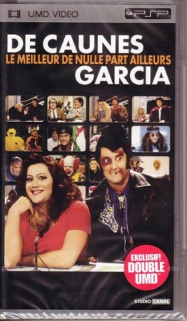 De Caunes/Garcia : Le meilleur de Nulle Part Ailleurs (vidéo) - Playstation Portable