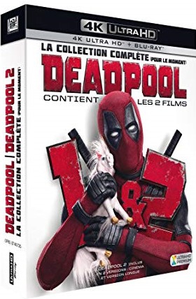 Deadpool et Deadpool 2 4K - BluRay
