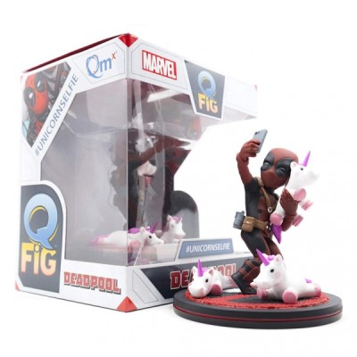Q-Fig - Deadpool Unicorn Selfie  - Figurine
