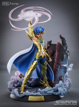 Figurine Deathmask : Chevalier d'Or du Cancer - Saint Seiya Tsume HQS  - Figurine