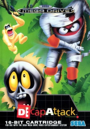 Decap Attack en boîte - Megadrive