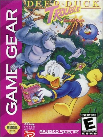 Deep Duck Trouble starring Donald Duck (import USA)  - Game Gear