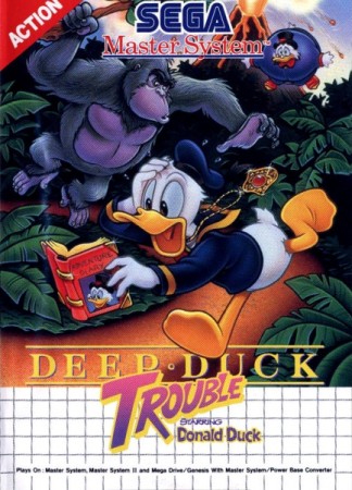 Deep Duck Trouble Starring Donald Duck (En Boîte) - Master System