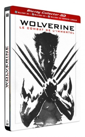 Wolverine le combat de l'immortel 3D collector - BluRay