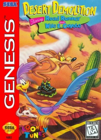 Desert Demolition (import USA) - Megadrive