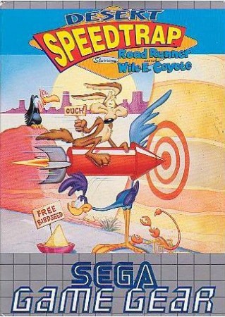 Desert Speedtrap starring Road runner and while E. Coyote - Game Gear