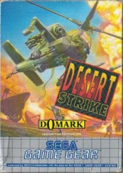 Desert Strike en boîte - Game Gear