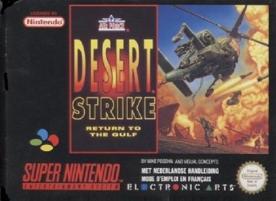 Desert Strike: Return to the Gulf (import USA) en boîte - Super Nintendo