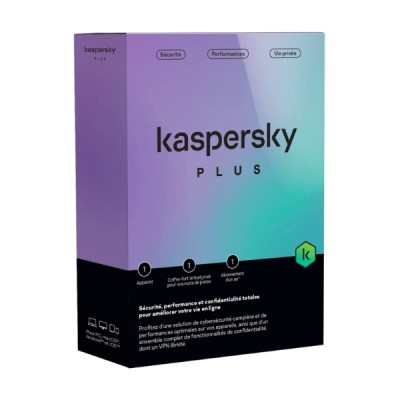 Antivirus Kaspersky Plus 2023 pour 3 posts / 1 an - Multimedia