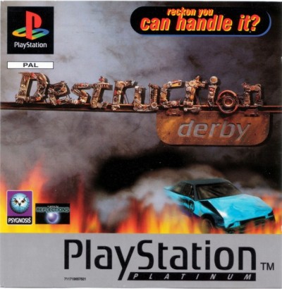Destruction Derby - Platinum - Playstation One