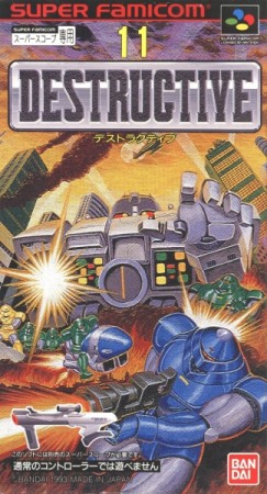 Destructive (import japonais) en boîte  - Super Nintendo