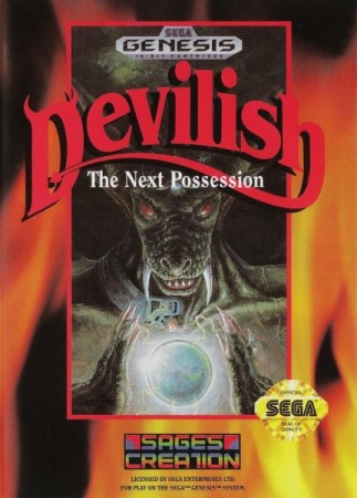 Devilish (import USA) en boîte - Megadrive