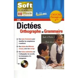 Dictées Orthographe Et Grammaire - Jeux PC