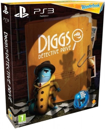 Diggs Détective Privé et Wonderbook - Playstation 3