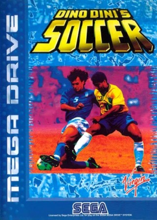Dino Dini's Soccer en boîte - Megadrive