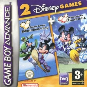 2 jeux en 1 Disney Sports Skateboarding et Disney Sports Football - Game Boy Advance