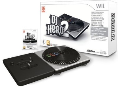 DJ Hero 2 et Platine en boîte  - Wii