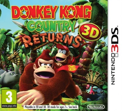 Donkey Kong Country Returns 3D - 3DS