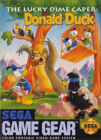 The Lucky Dime Caper Starring Donald Duck (import USA) en boîte - Game Gear