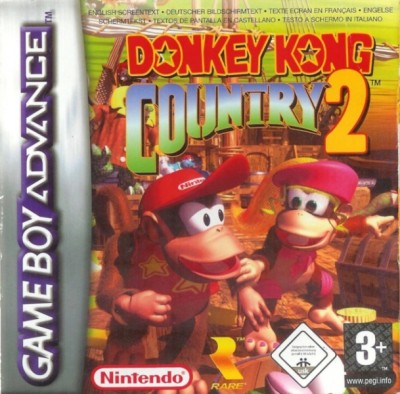 Donkey Kong Country 2 en boîte sous blister - Game Boy Advance