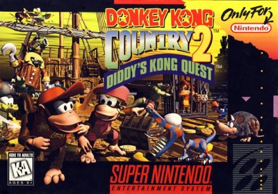 Donkey Kong Country 2 (import anglais)  - Super Nintendo