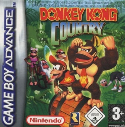 Donkey Kong Country en boîte - Game Boy Advance