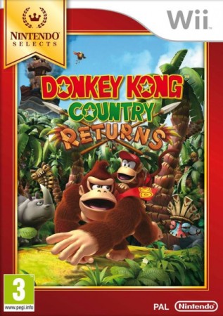 Donkey Kong Country Returns Nintendo Selects - Wii