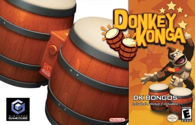 Donkey Konga et Bongos (import USA) en boîte - GameCube