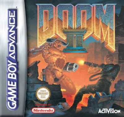 Doom II en boîte  - Game Boy Advance
