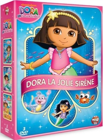 dora l'exploratrice dora la jolie sirène - DVD