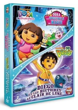 Dora L'Exploratrice et le Spectacle de Magie + Go Diego Vol 9 - DVD