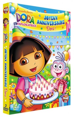Dora l'exploratrice : joyeux anniversaire Dora - DVD