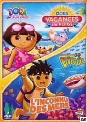 Dora L'Exploratrice - Vacances à la plage + Go Diego - L'inconnu des mers - DVD