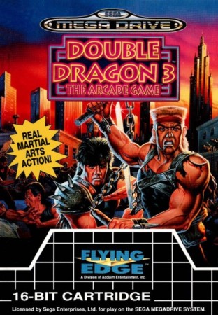Double Dragon 3: The Arcade Game en boîte - Megadrive
