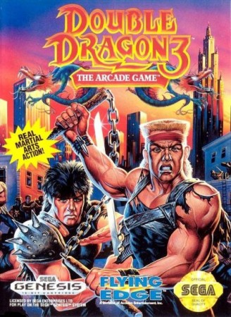 Double Dragon 3 (import USA) en boîte - Megadrive