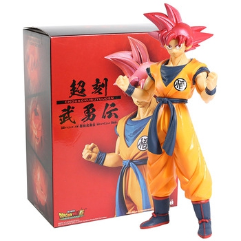 Figurine Son Goku Super Saiyan Red Hair - Dragon Ball Z Super Choukokubuyuuden  - Figurine