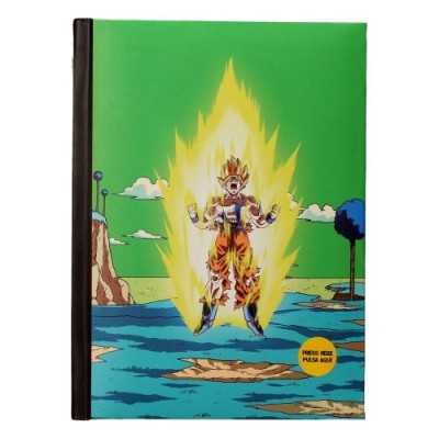 Cahier lumineux Dragon Ball Z, modèle Namek Final Battle. - Figurine