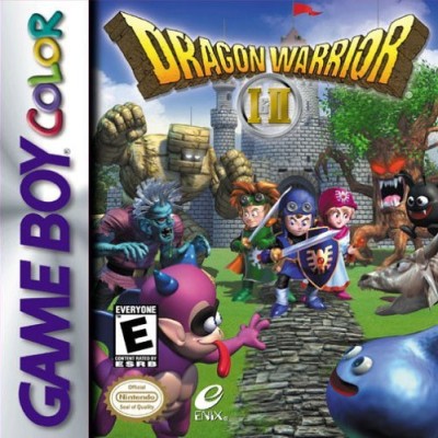 Dragon Warrior I et II (import USA) - Game Boy